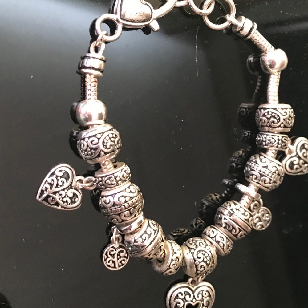 Sterling Silver Charm Bracelet
